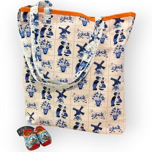 Dutch Heritage tote bag 'Delft Blue'